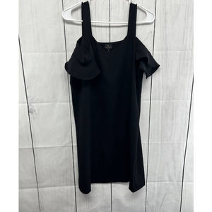 Worthington Cold Shoulder Little Black Dress Women's Size 6